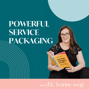 OBM Service Packaging and Pricing Workshop with Leanne Woff
